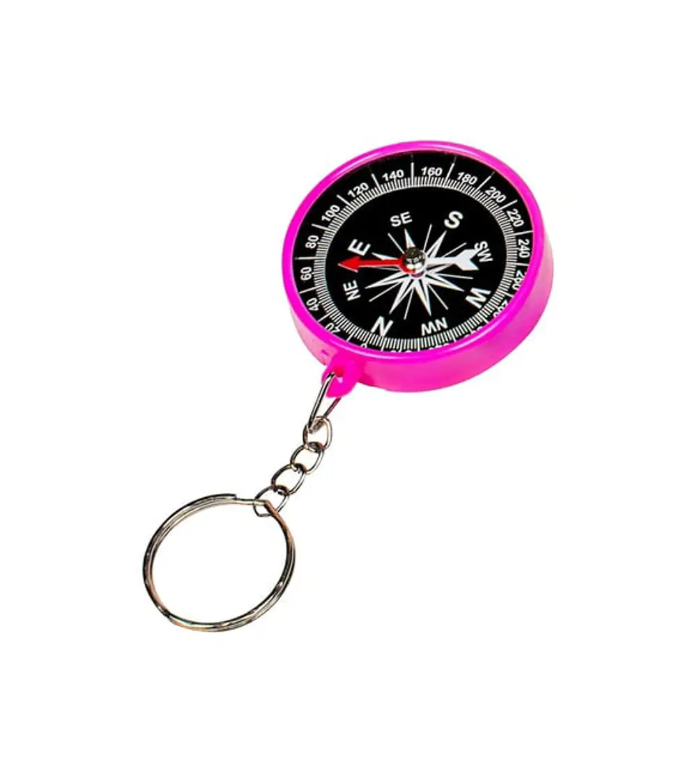 Pusula Anahtarlık 1 Adet Araba Çanta Süs Anahtarlık - 1 Adet