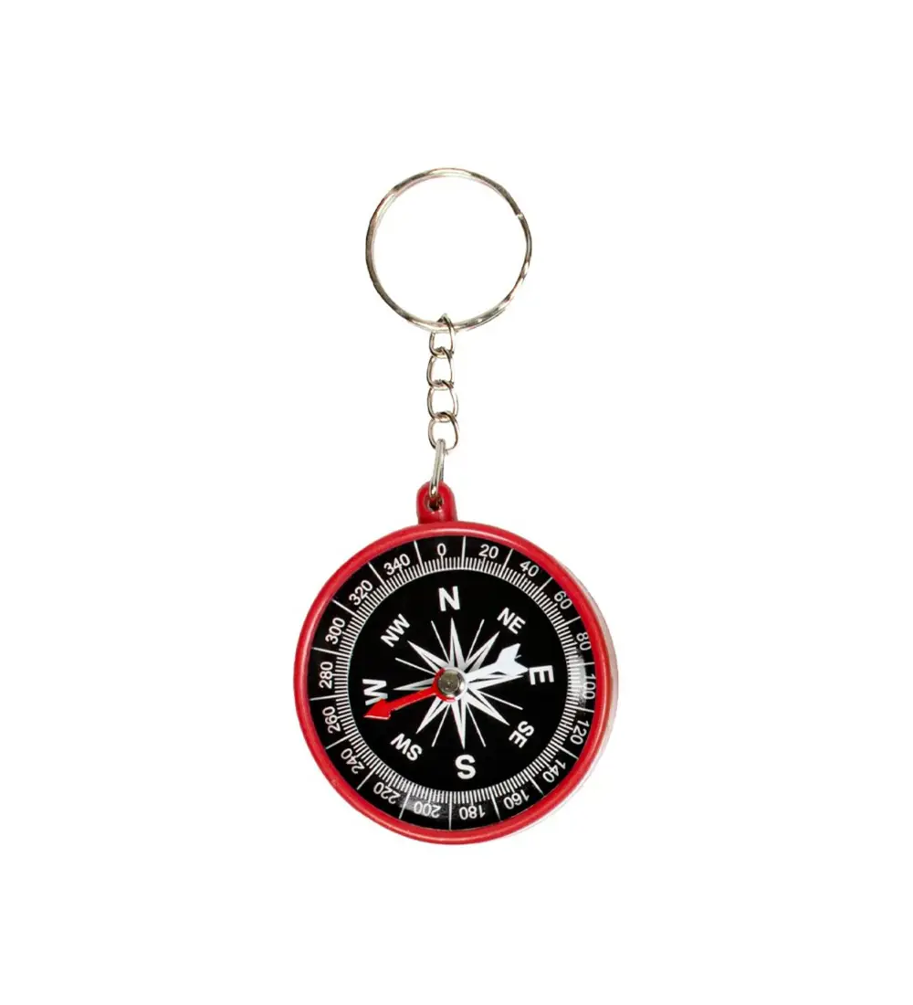 Pusula Anahtarlık 1 Adet Araba Çanta Süs Anahtarlık - 1 Adet