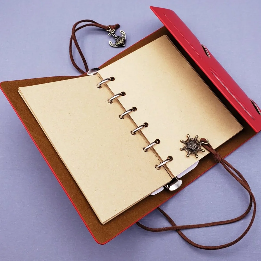 Pusula Tasarımlı Deri Defter - Değiştirilebilir Sayfalı - Vintage Ajanda Fiyatı, Yorumları ve Özellikleri
