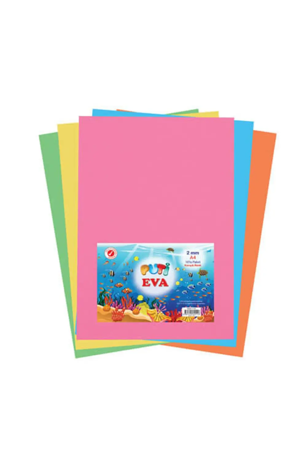 PUTİ 10 LU EVA KARIŞIK RENK