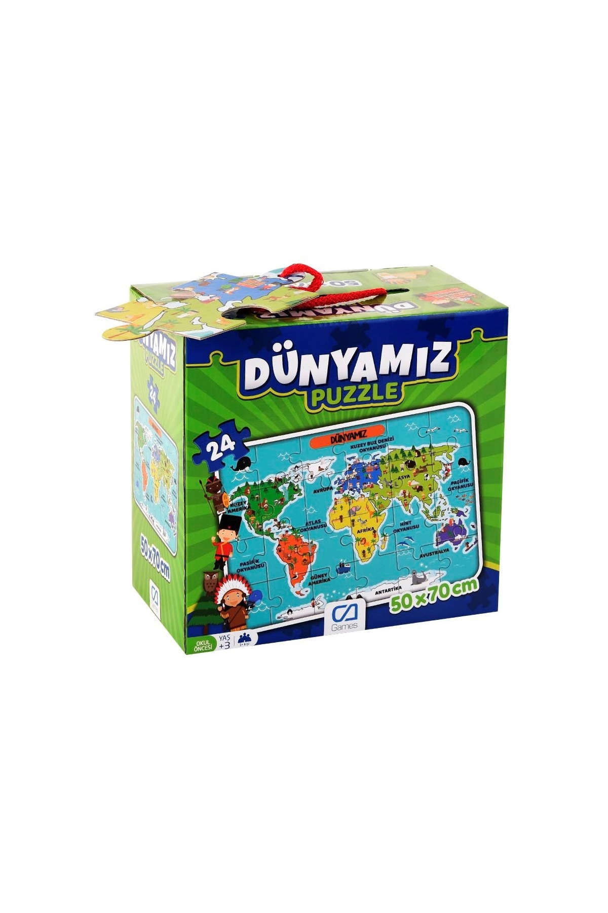 Just Cheap Store Puzlle Eğitici Dünyamiz Cag-5025