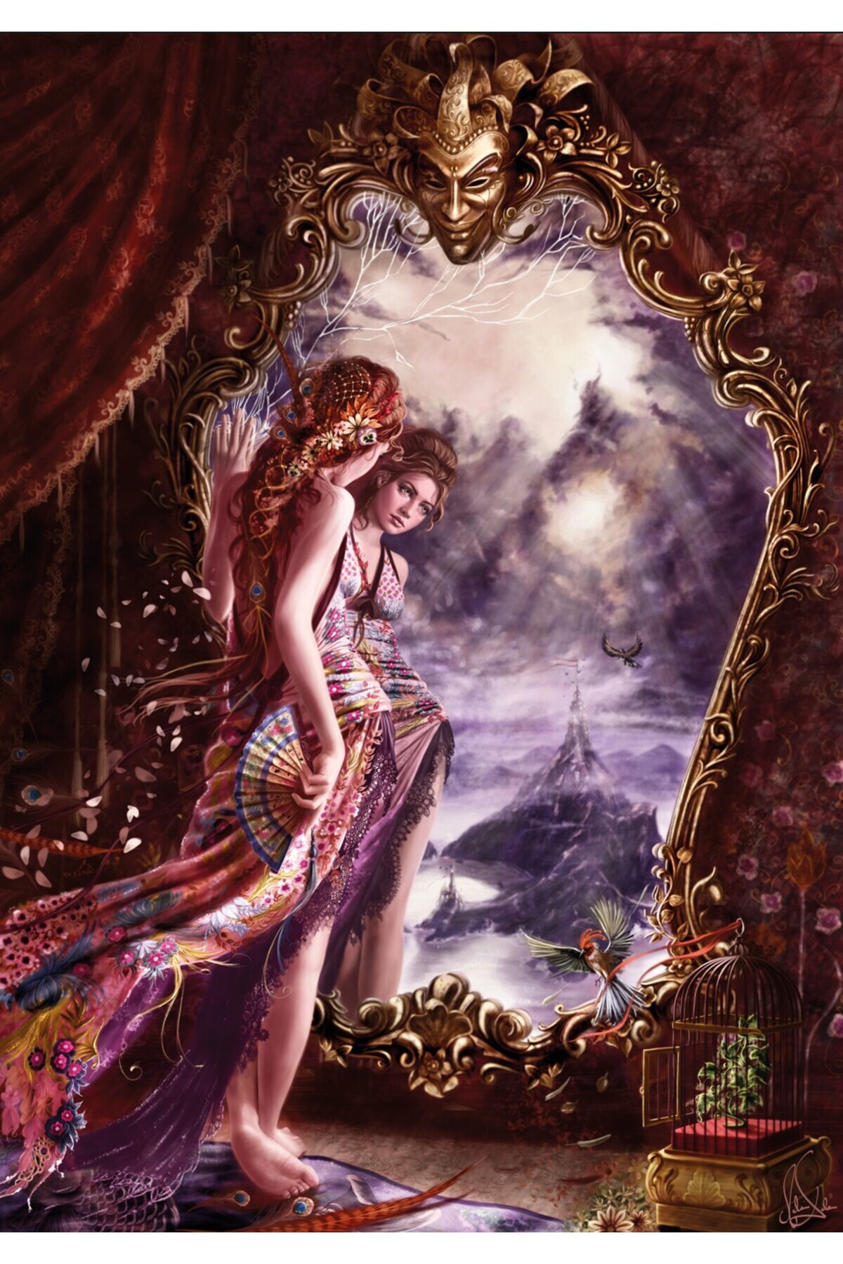 Ks Games Puzzle 1000 Parça Melanie Delon Hopeless Reflections