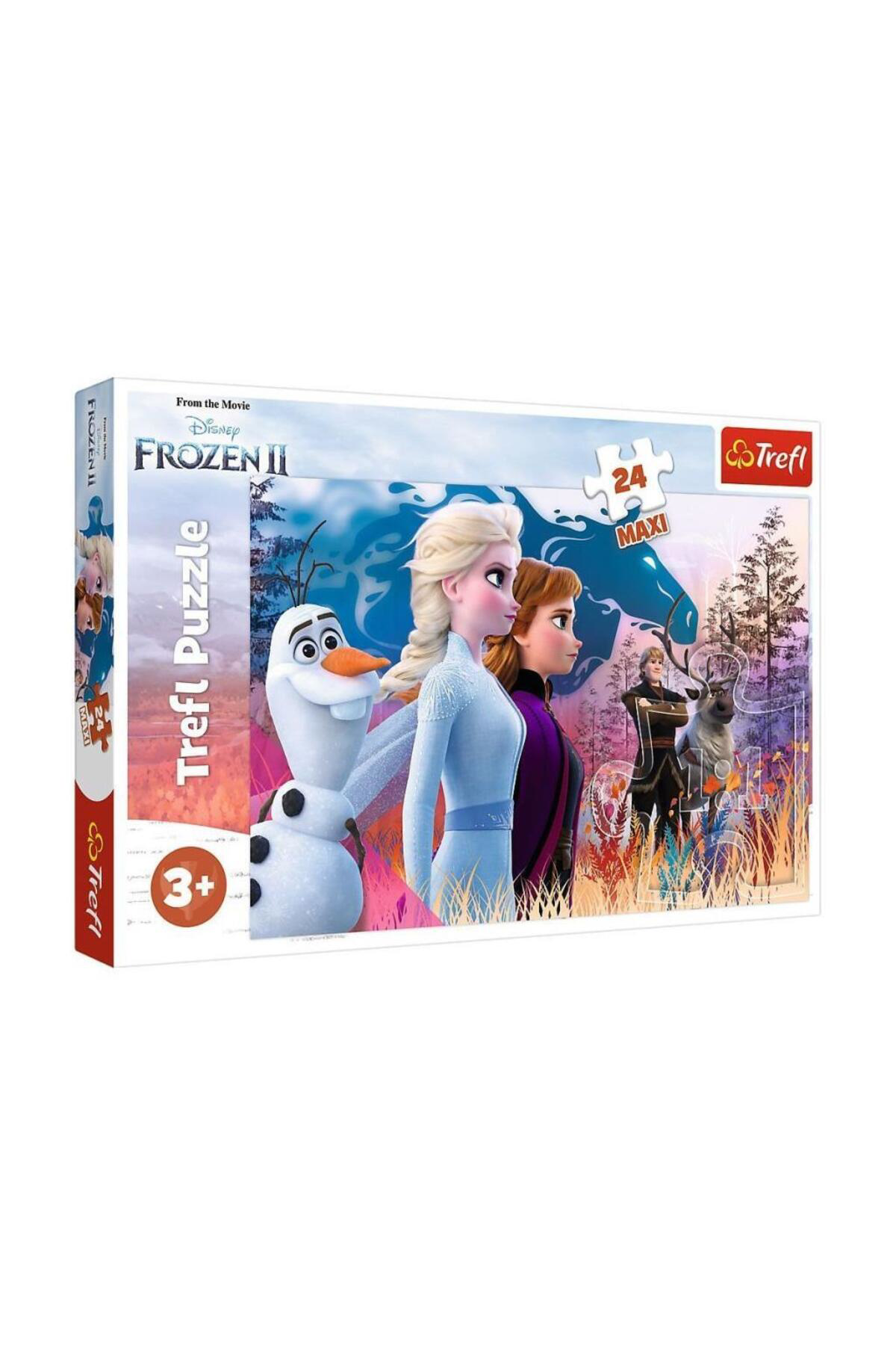 Nessiworld Puzzle-14298 Frozen İi 24 Parça Maxi Çocuk Puzzle