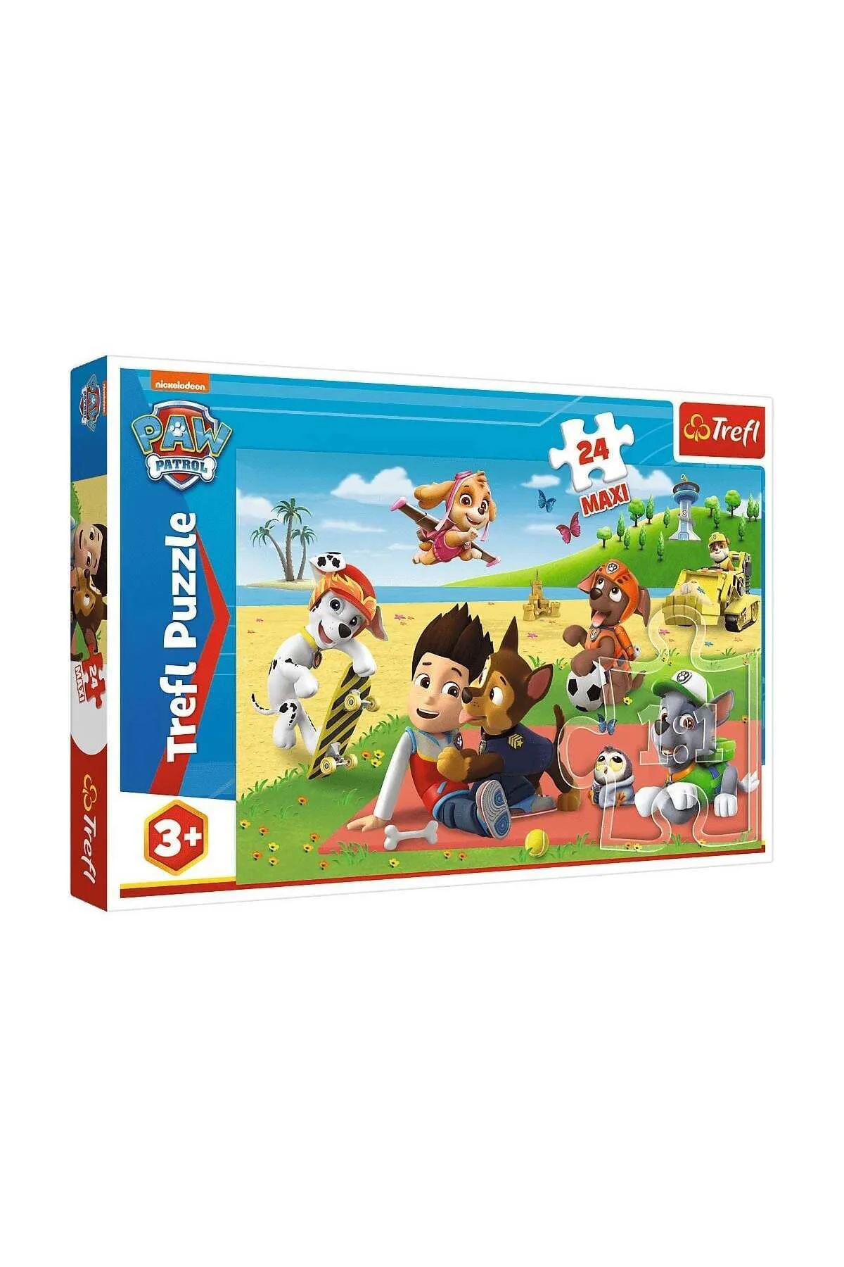 Puzzle-14346 Paw Patrol 24 Parça Maxi Çocuk Puzzle-Vardem