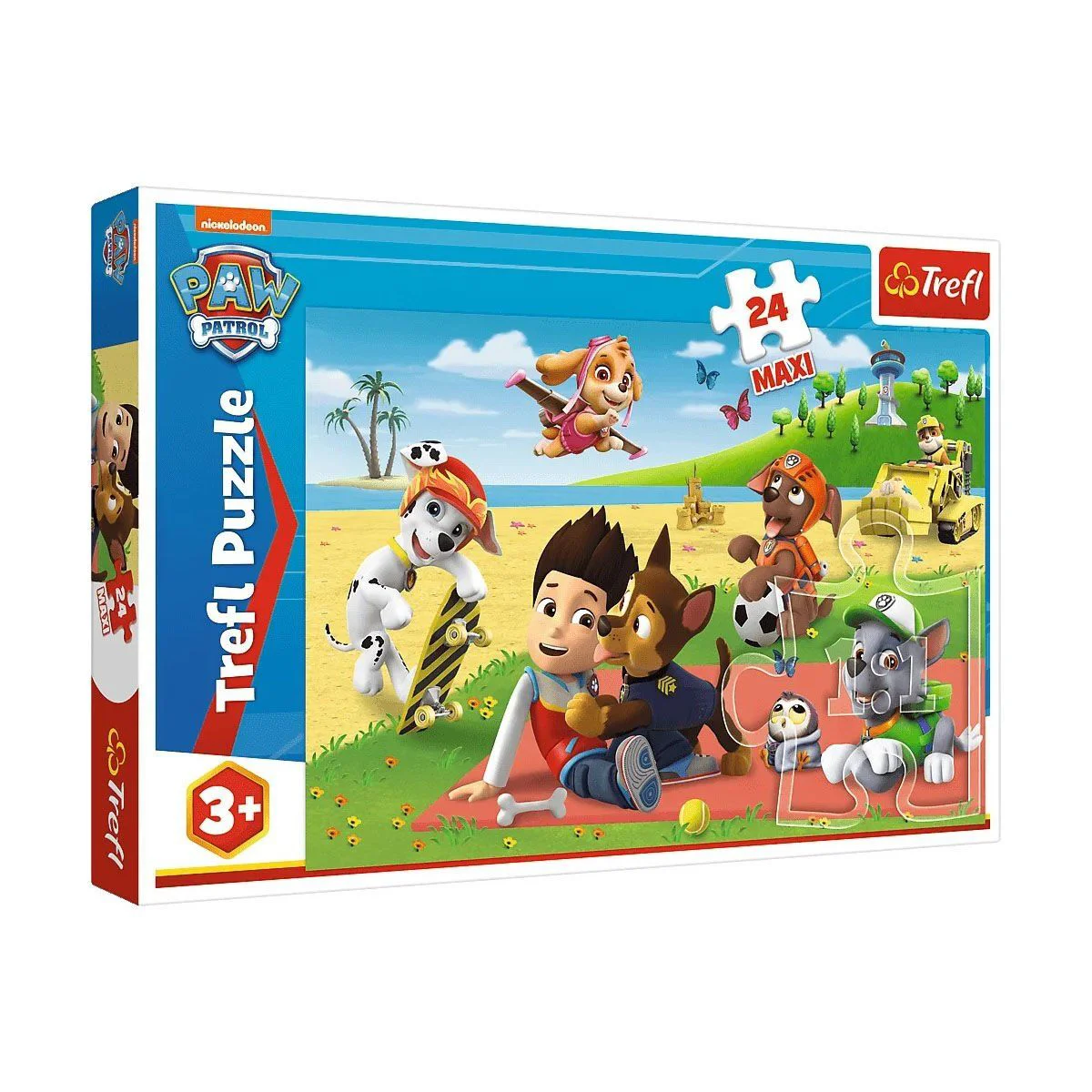 PUZZLE-14346 Paw Patrol 24 Parça Maxi Çuk Puzzle -Vardem
