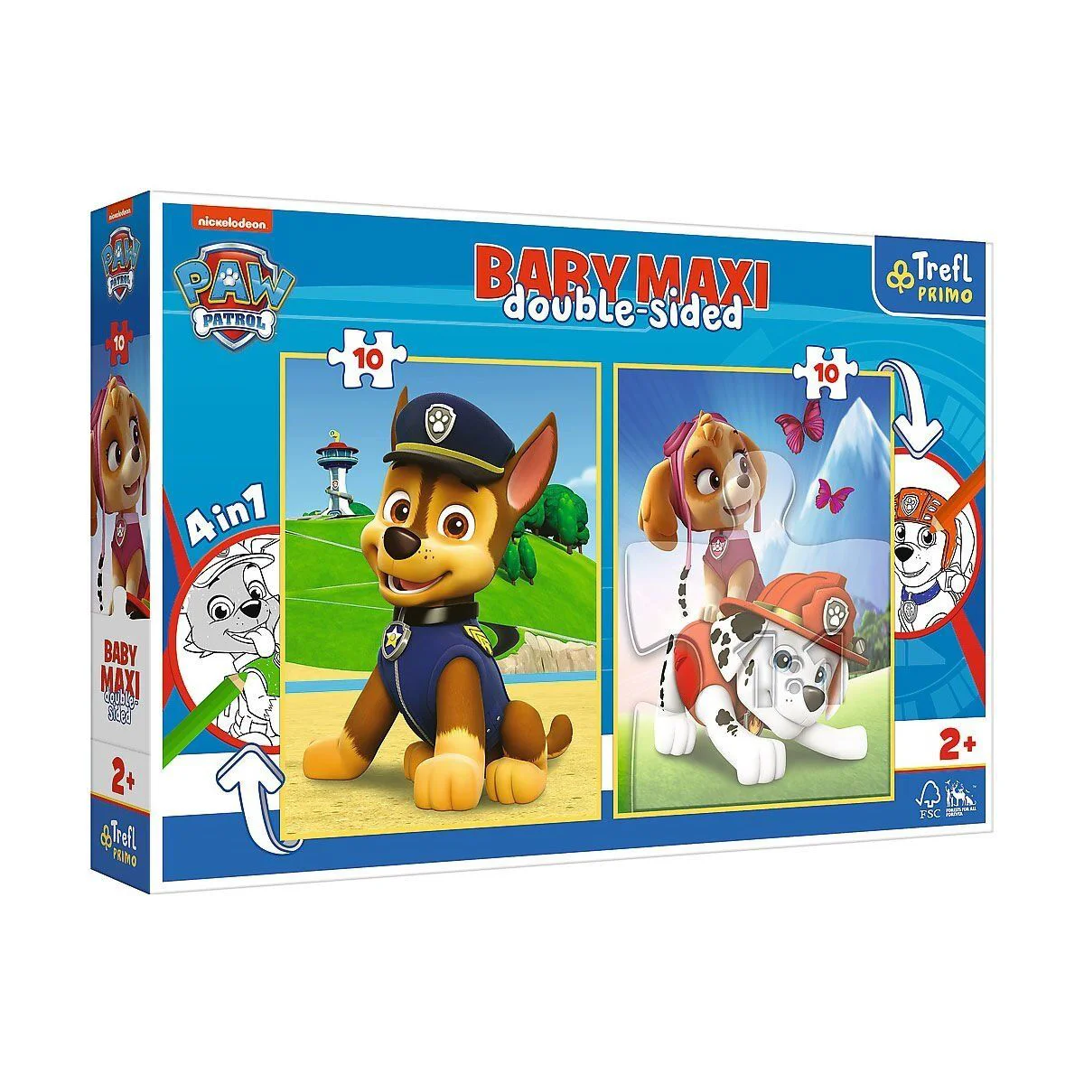 PUZZLE-43003 Paw Patrol Baby Puzzle 2X10 Fiyatı, Yorumları ve Özellikleri