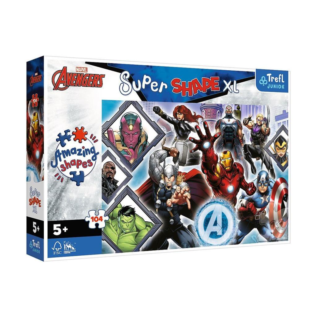 PUZZLE-50018 The Avengers 104 Parça Çocuk Puzzle PUZZLE-50018 The Avengers 104 Parça Çocuk Puzzle