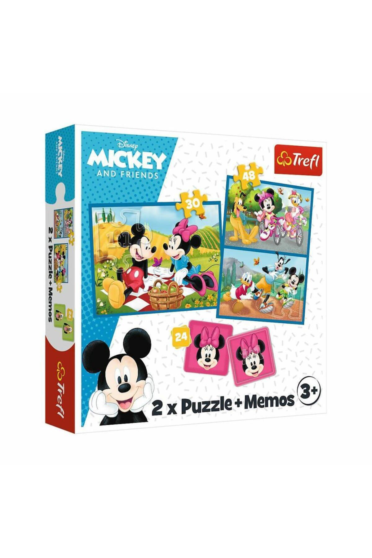 Nessiworld Puzzle-93344 2İn1 Disney Puzzle