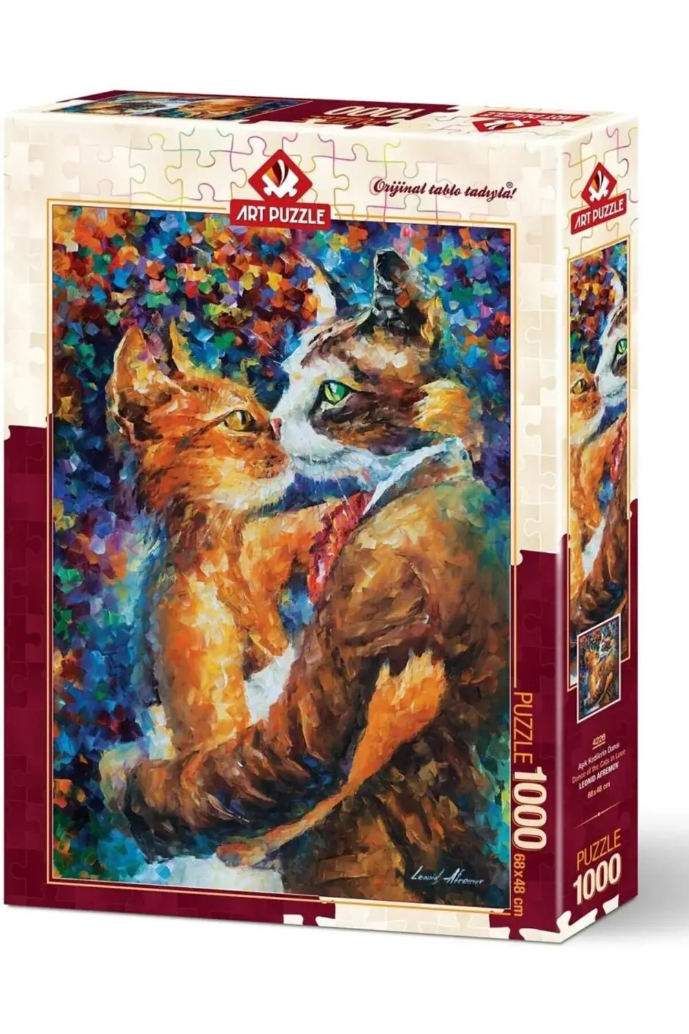 Puzzle Aşık Kedilerin Dansı 1000 Parça Puzzle 1185222