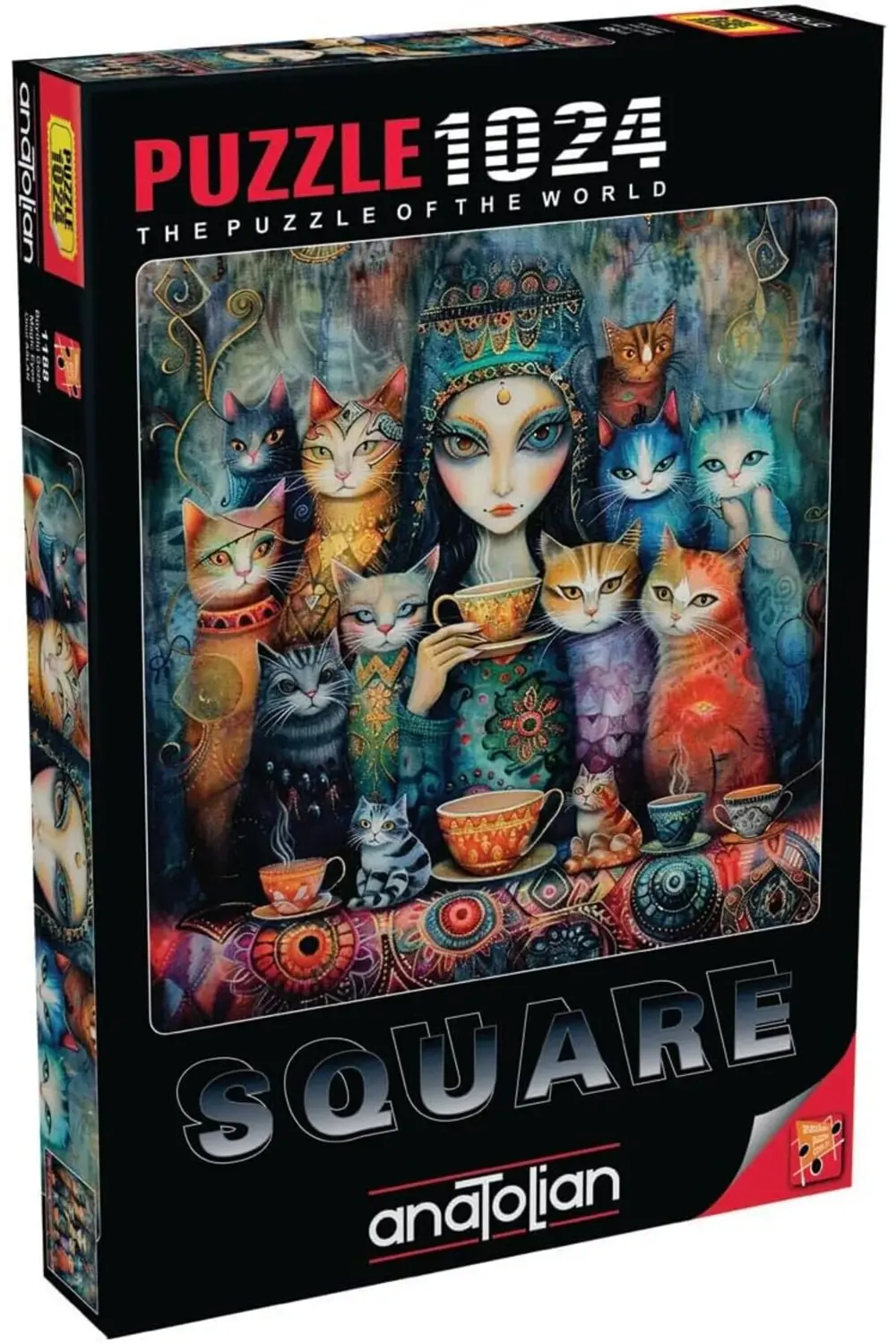 Puzzle - Büyülü Gözler / 1000 Parça Puzzle, #1188 990396