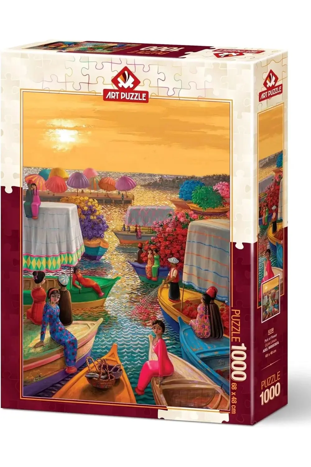 Puzzle Çiçek Limanı 1000 Parça Puzzle 1185222