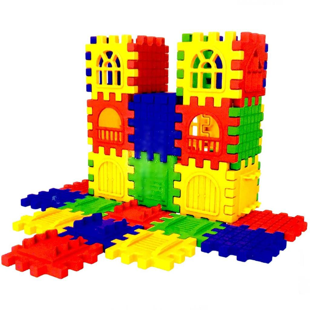 Puzzle City 3D Yapı ve Tasarım Blokları 128 Parça Puzzle City 3D Yapı ve Tasarım Blokları 128 Parça