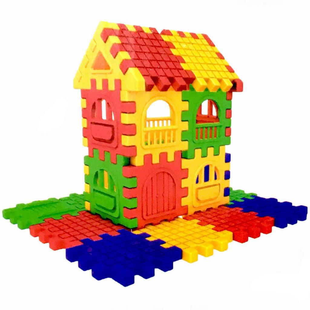 Puzzle City 3D Yapı ve Tasarım Blokları 128 Parça Puzzle City 3D Yapı ve Tasarım Blokları 128 Parça