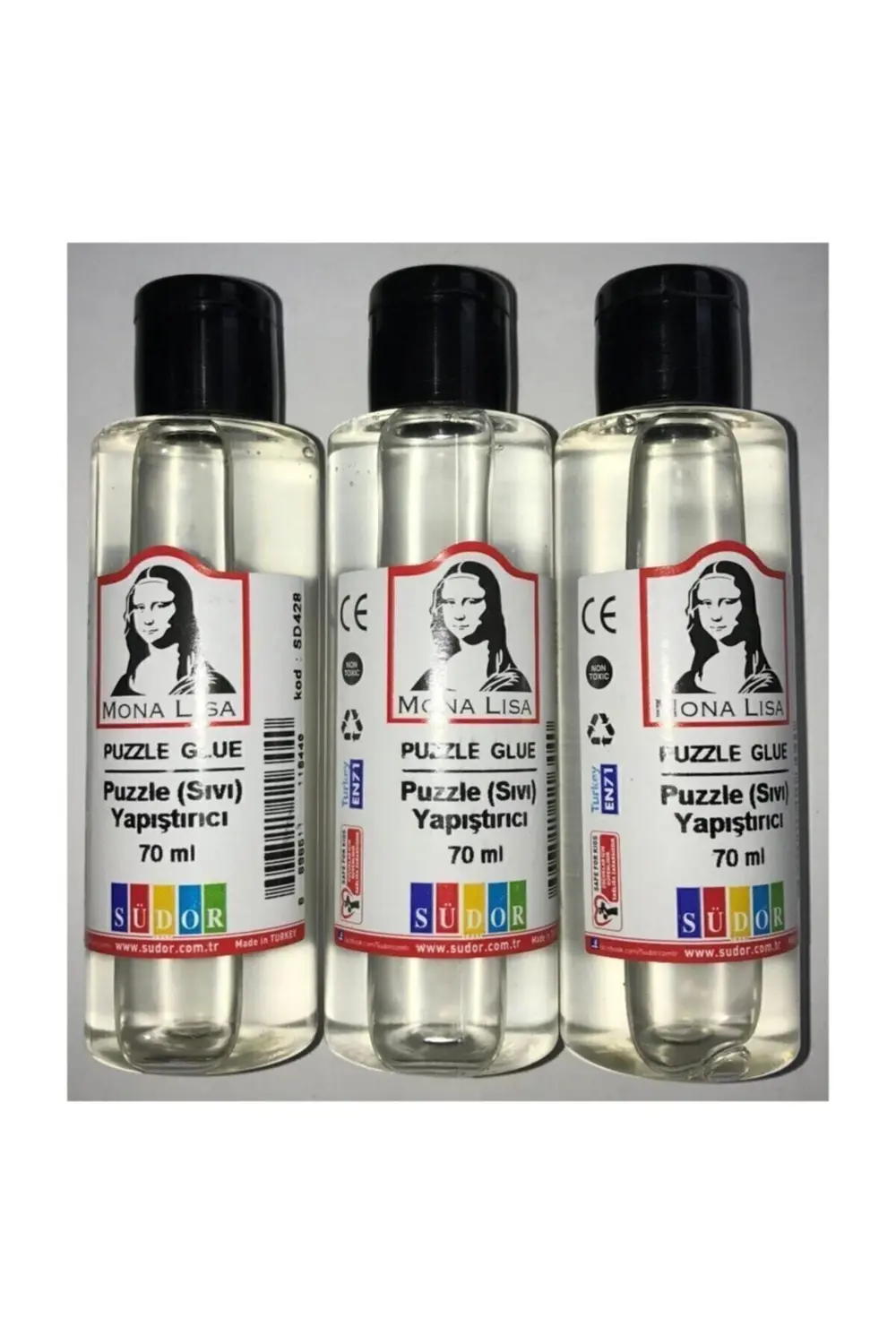 Puzzle Sıvı Yapıştırıcı 70 ml 3 Lü
