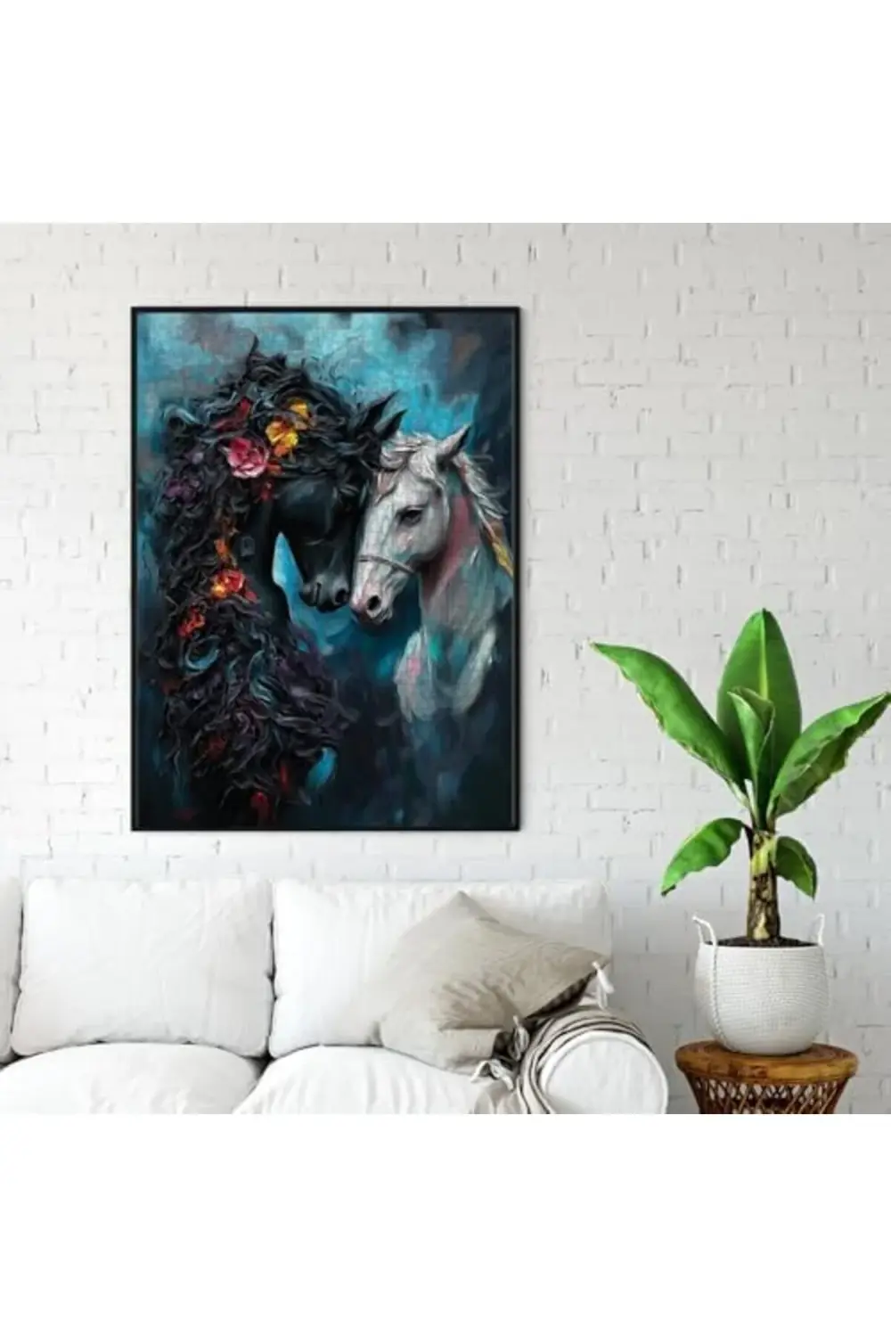 Puzzle - Siyah Beyaz,1000 Parça Puzzle, #1199 395519