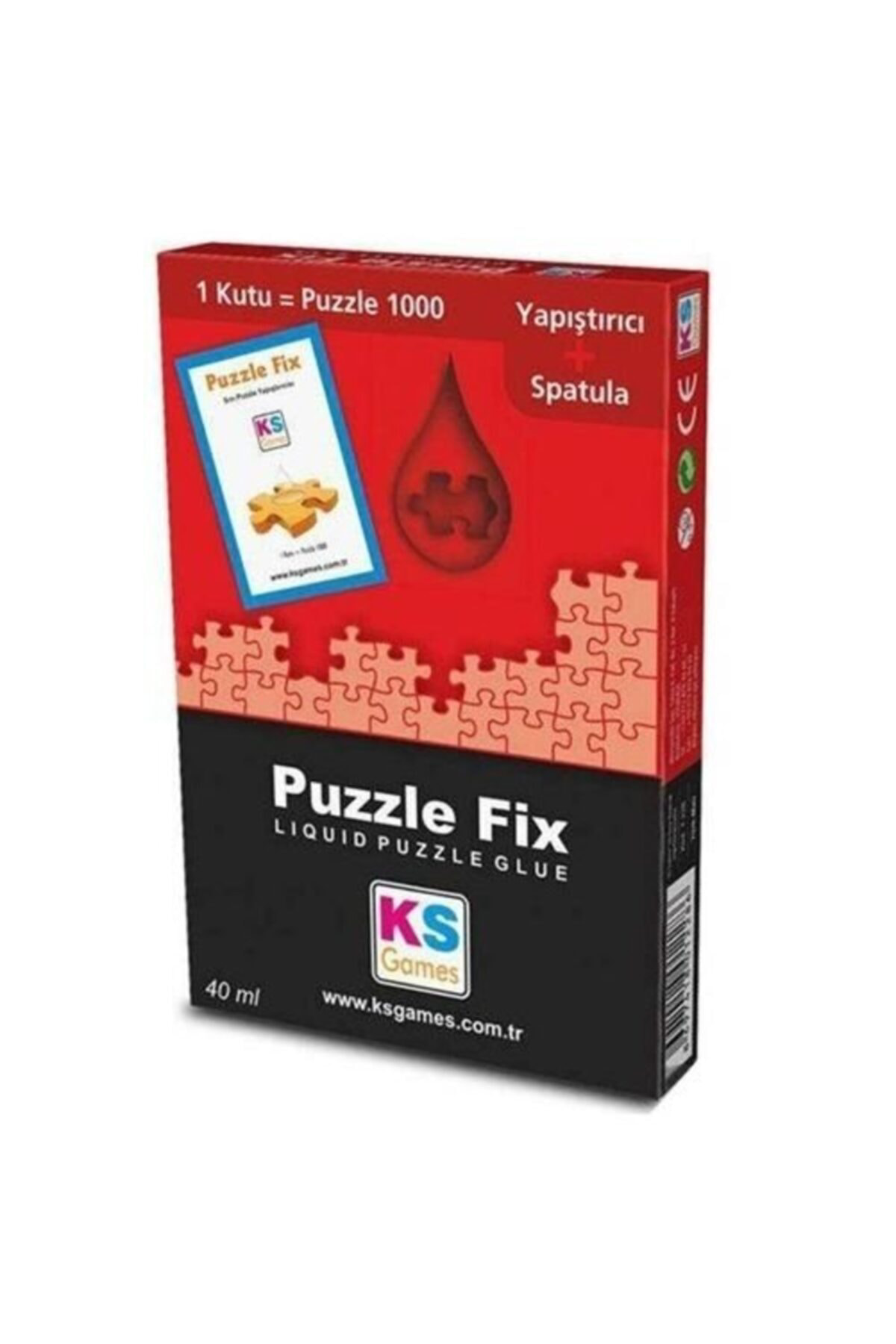 Ks Games Puzzle Yapıştırıcısı + Spatula (1000 Parçalık) T228