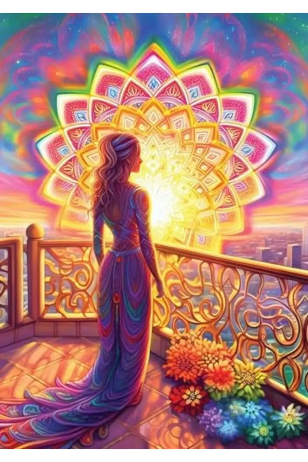 Puzzle Yaşam Çiçeği 1000 Parça Puzzle 1185222