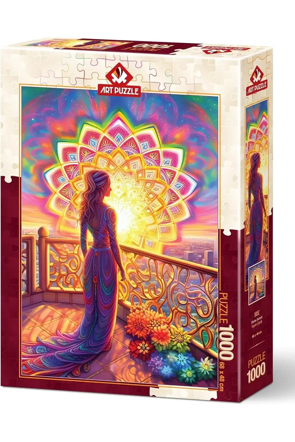 Puzzle Yaşam Çiçeği 1000 Parça Puzzle 1185222