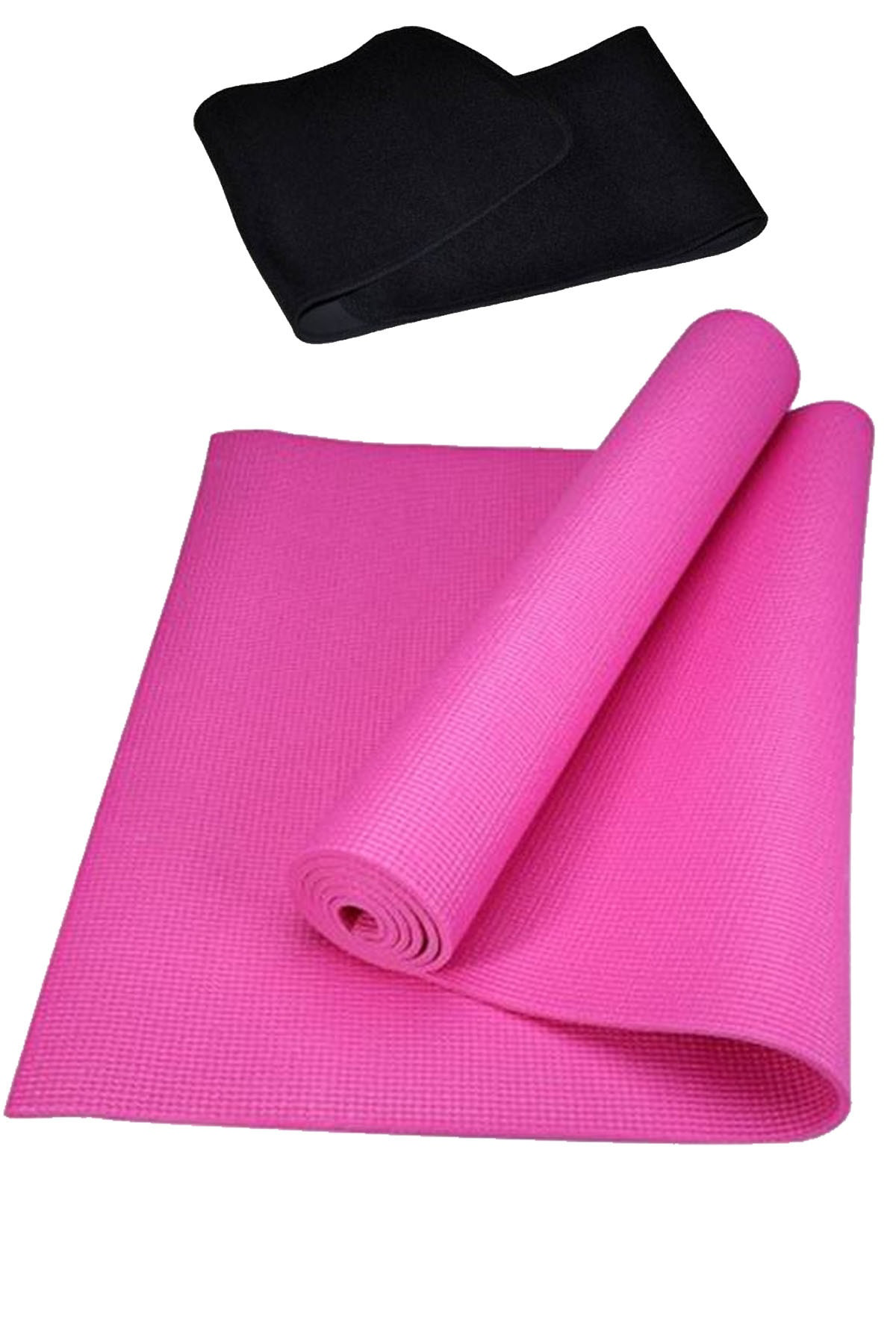 Delta Pvc 4 Mm Kalınlıkta Pilates Yoga Minderi, Termal Bel Kemeri Terle