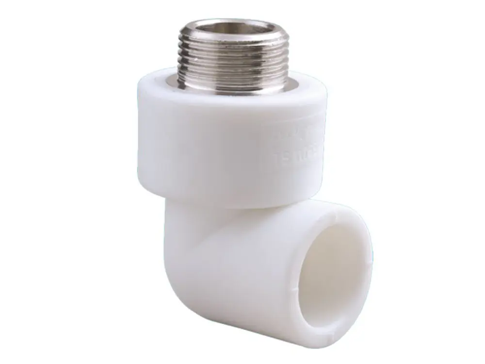 Pvc Boru PPRC Dış Dişli Dirsek 20x3/4'' 10 Adet