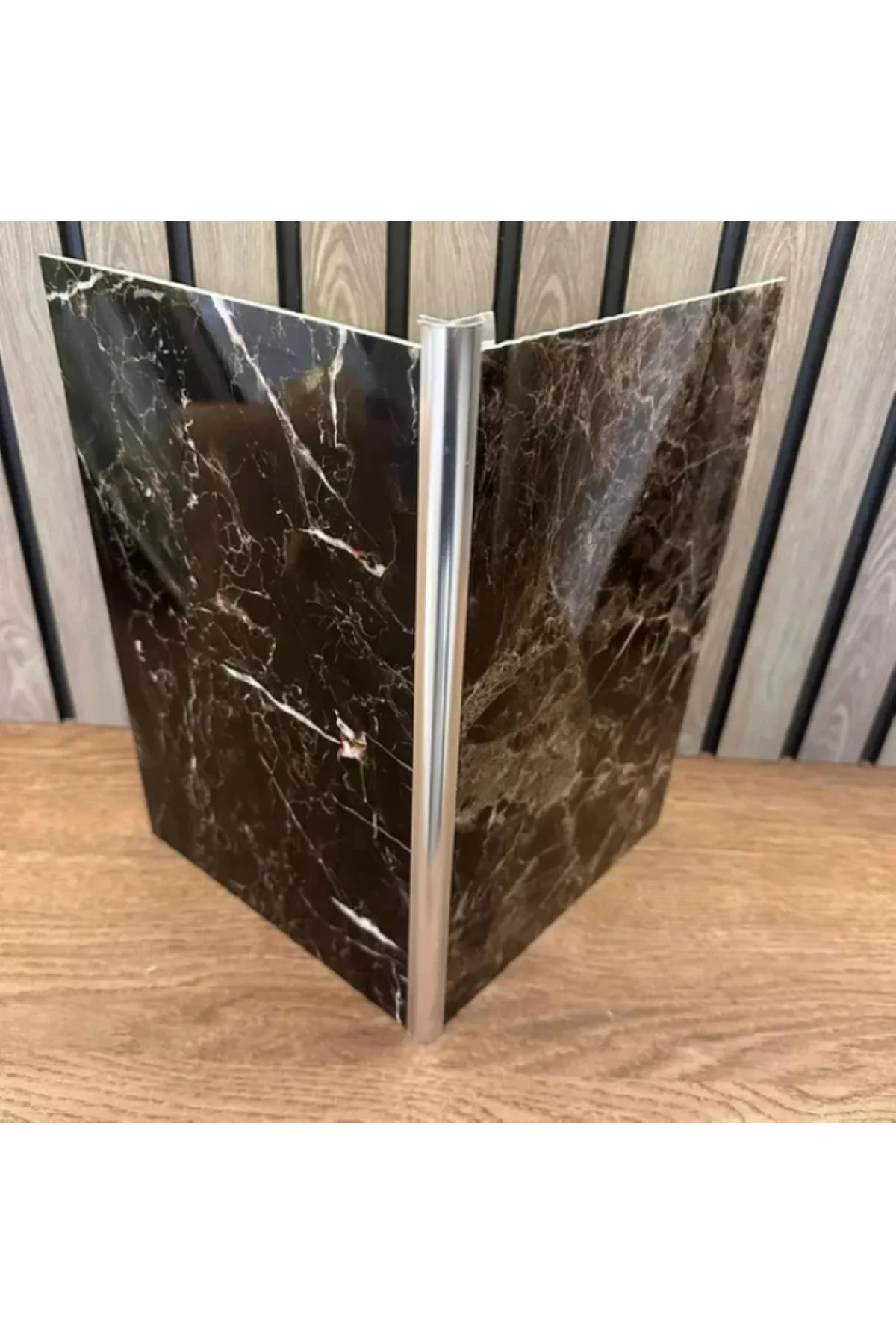 PVC Duvar Kaplama Paneli Dış Köşe Profili 90 cm - 3 Adet (Toplam 