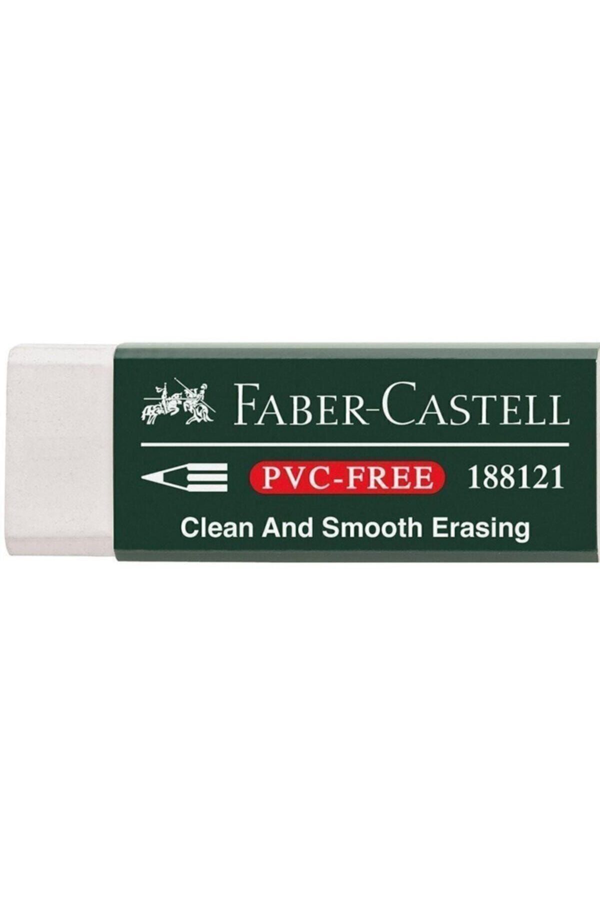 Faber Castell Pvc Free No:20 Büyük Boy Beyaz Silgi 3 Lü