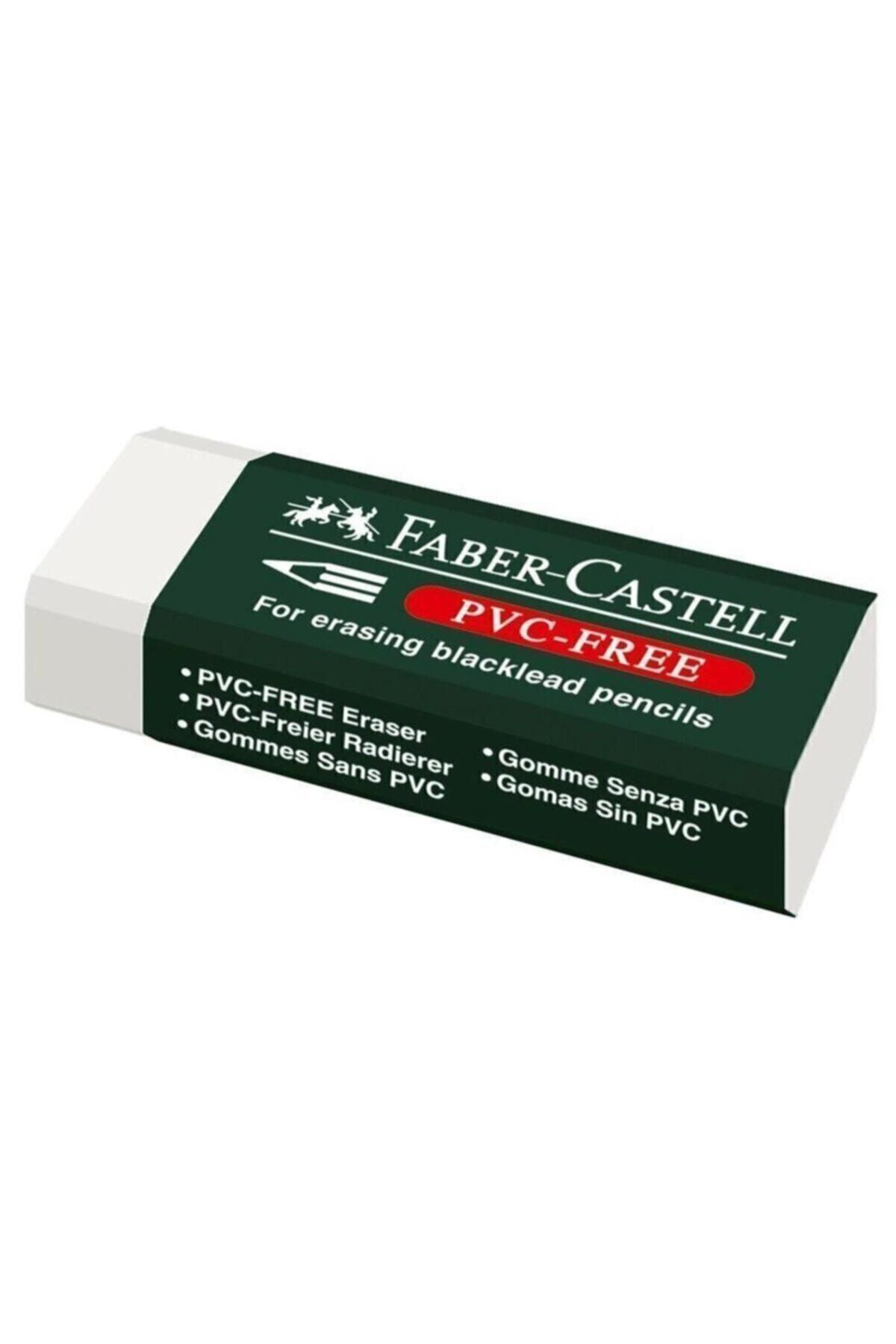Faber Castell Pvc Free No:20 Büyük Boy Beyaz Silgi 3 Lü