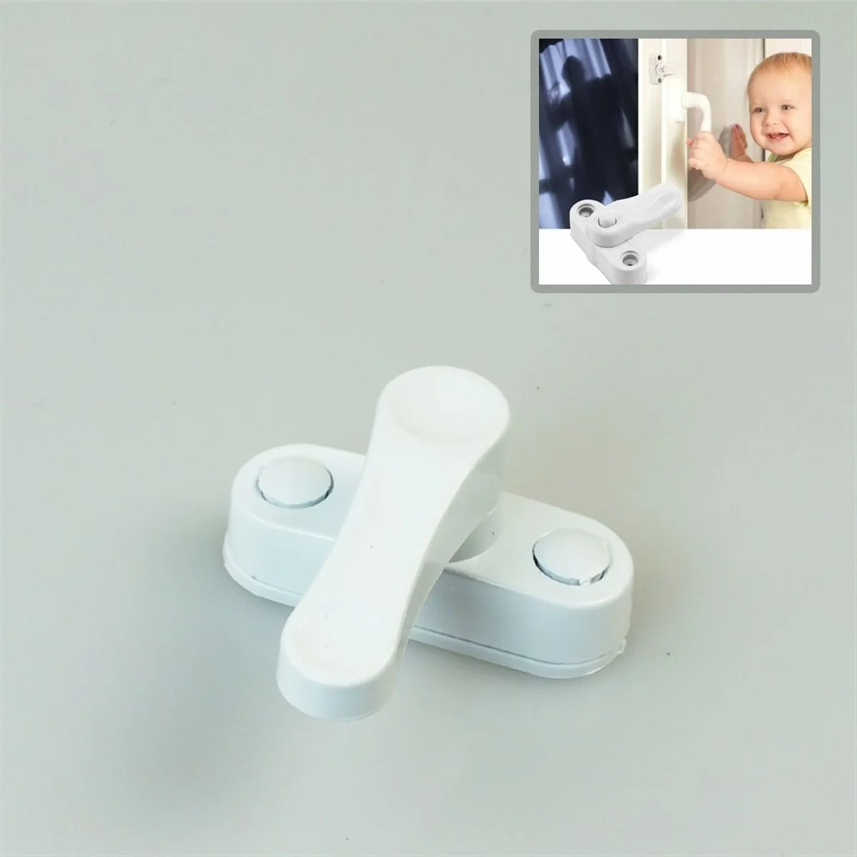 Pvc Pimapen Pencere Cam Balkon Kapısı Güvenli Emniyet Kilidi Bx40