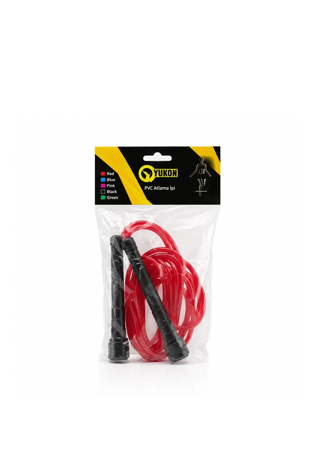 PVC Renkli Atlama İpi 250 cm