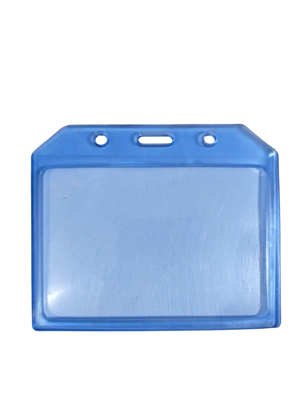 Pvc Yaka Kartlığı Yaka Kartı Kılıfı Kart Koruyucu 11x9 cm - 1 Ade