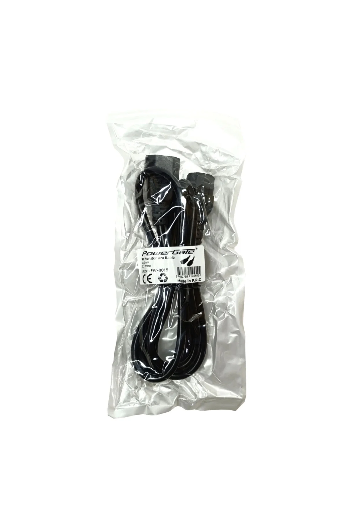 Pw-b015 Bilgisayar - Monitör Arası Power Kablosu 1.5 Metre