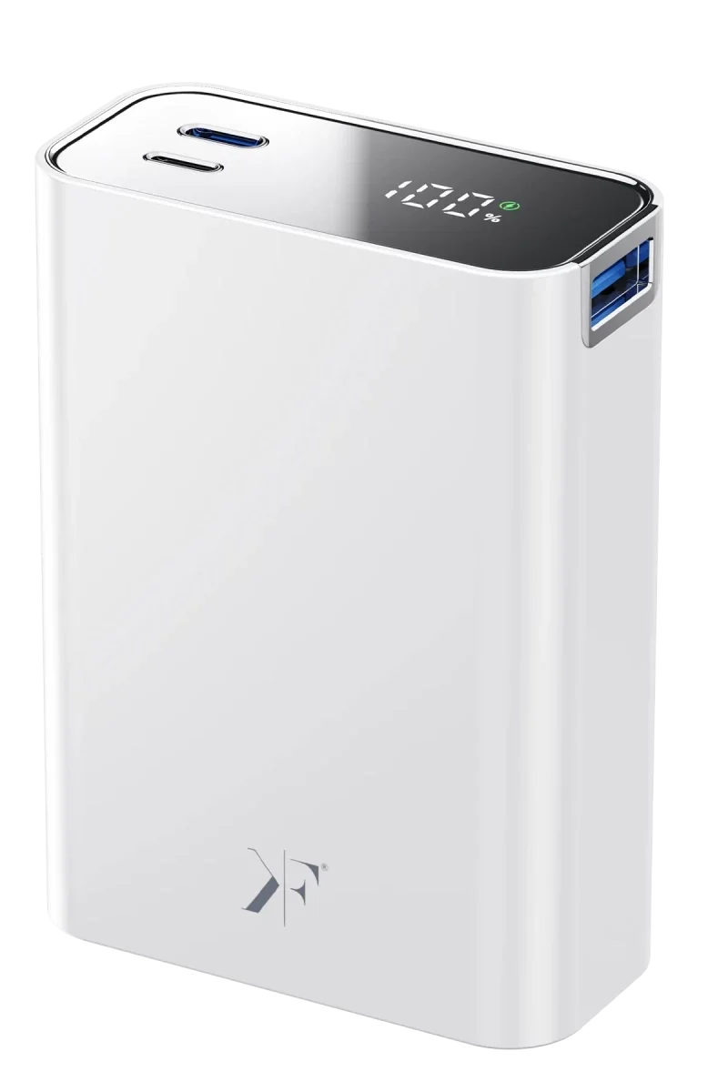 PW501 20.000 mAh Dijital Göstergeli 2 Adet 45W Type-C ve 22.5W USB Çıkışlı Şarj PD Hızlı Şarj Powerbank - Beyaz Fiyatı, Yorumları ve Özellikleri