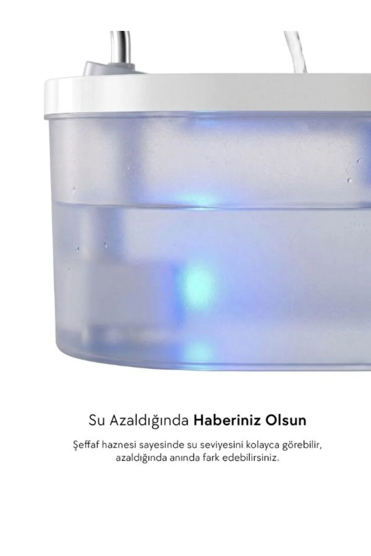 PWF-01 Oval Pet Otomatik Su Pınarı 3.2L - Kediler ve Köpekler İçi