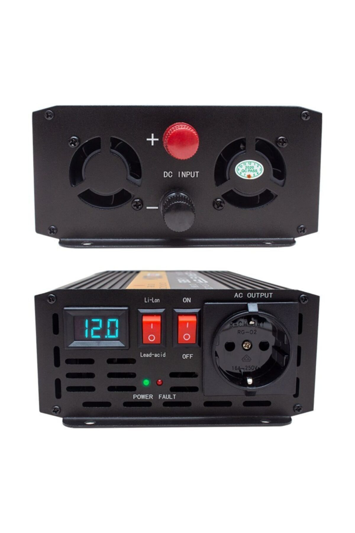 Pwr1200-12 12-220 Volt 1200 Watt Inverter Invertör Çevirici
