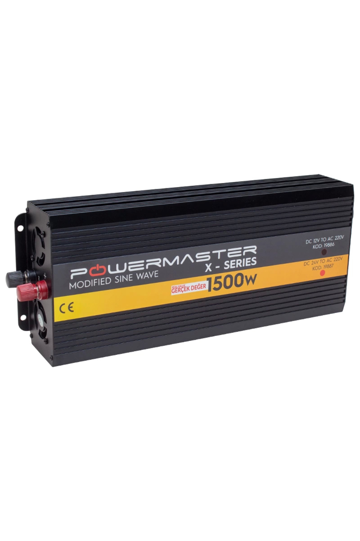 Pwr1500-12 Tek Dijital Ekran 12 Volt - 1500 Watt Modıfıed Sınus W
