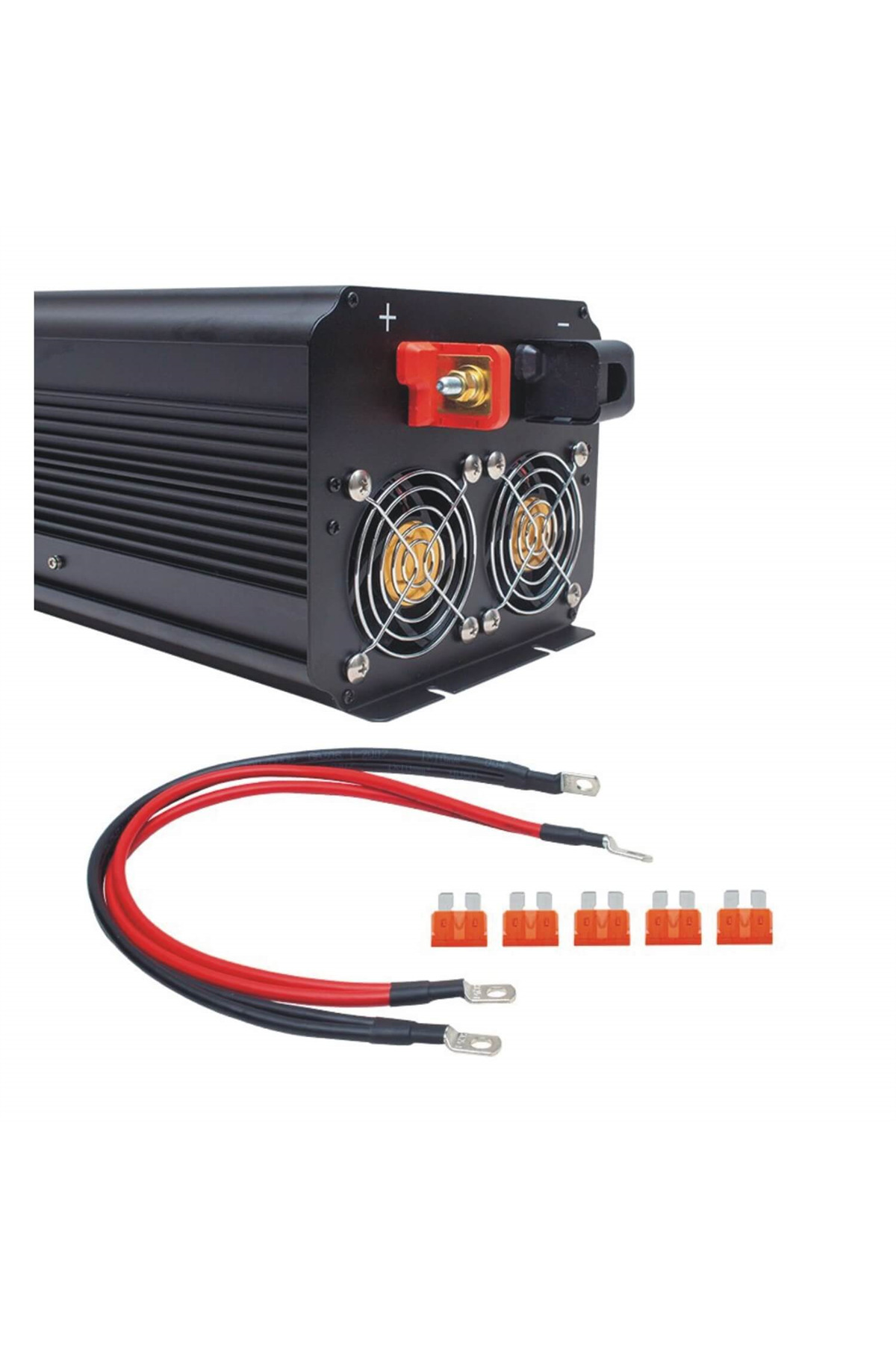 Pwr1800-12 Çift Digital Ekranlı 12 Volt 1800 Watt Modified Sinus 