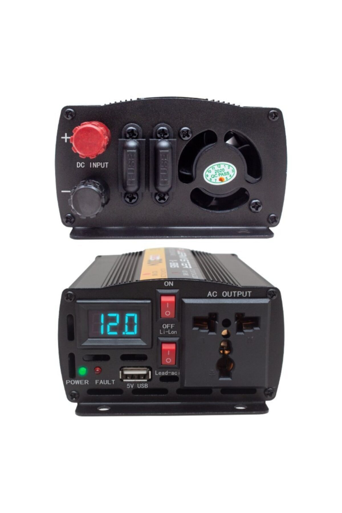 Pwr300-12 12-220 Volt 300 Watt Inverter Invertör Çevirici