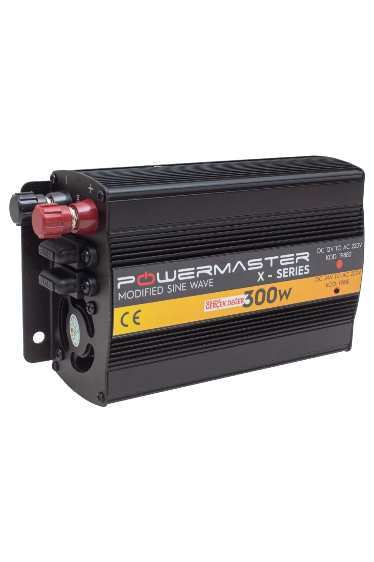 Pwr300-24 Tek Dijital Ekran 24 Volt - 300 Watt Modıfıed Sınus Wav