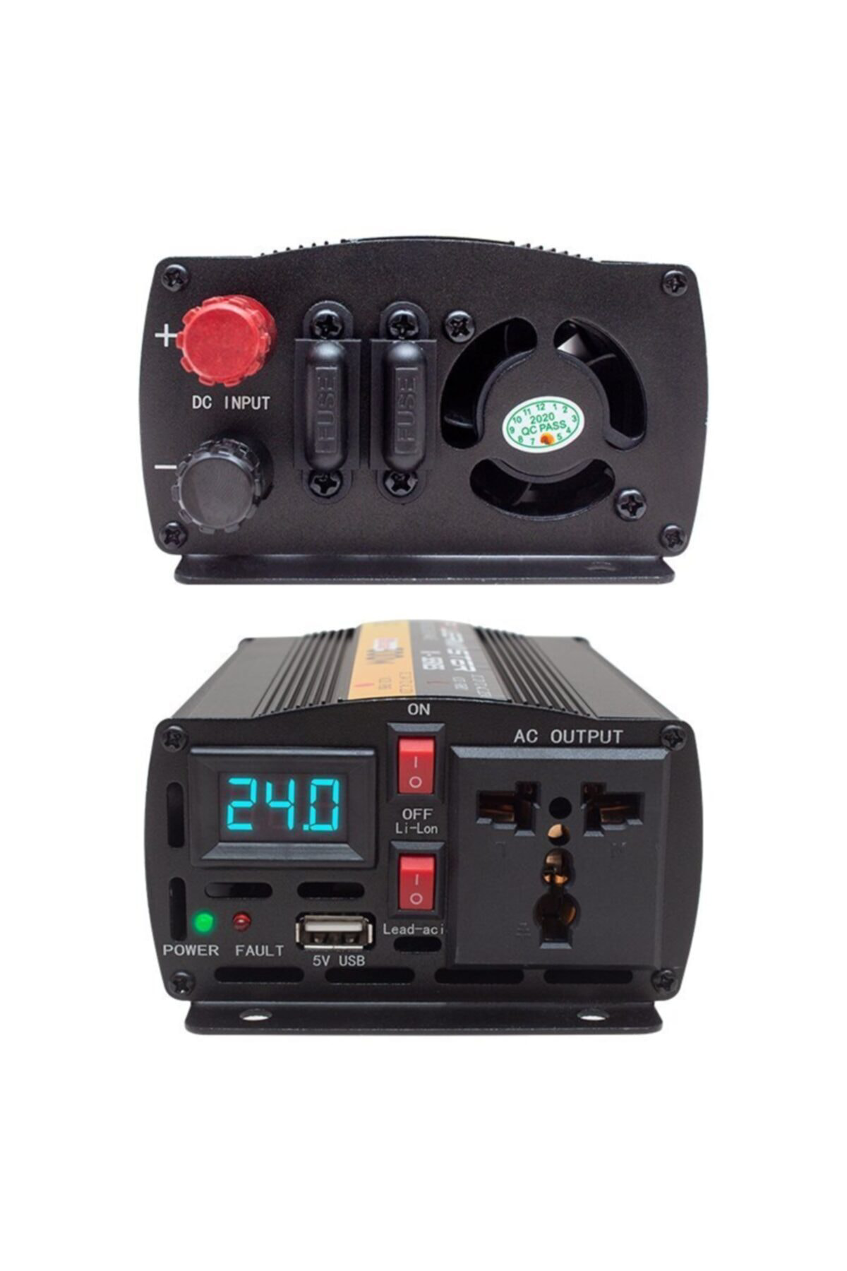 Pwr600-24 24-220 Volt 600 Watt Inverter Invertör Çevirici