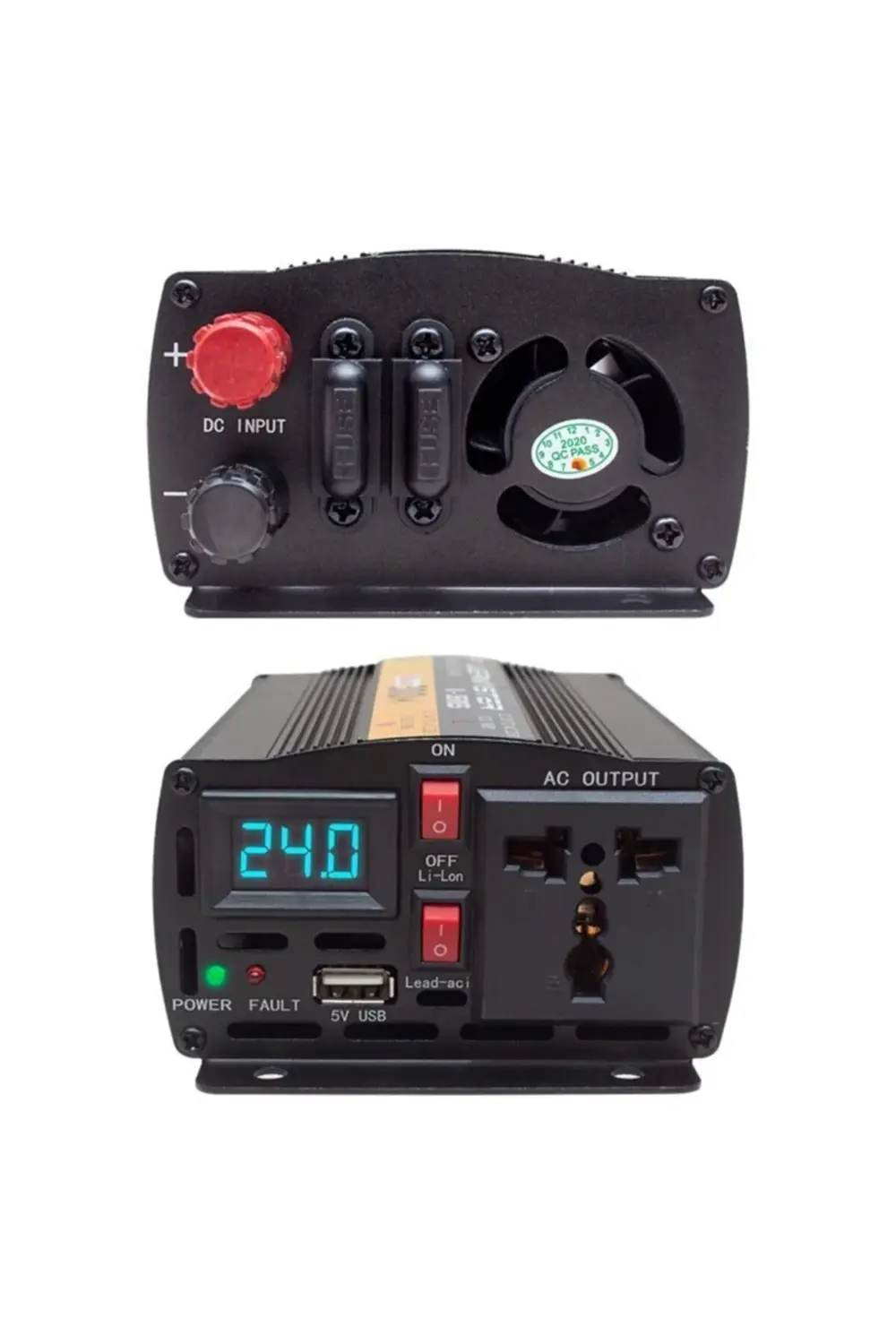 Pwr600-24 24-220 Volt 600 Watt Inverter Invertör Çevirici