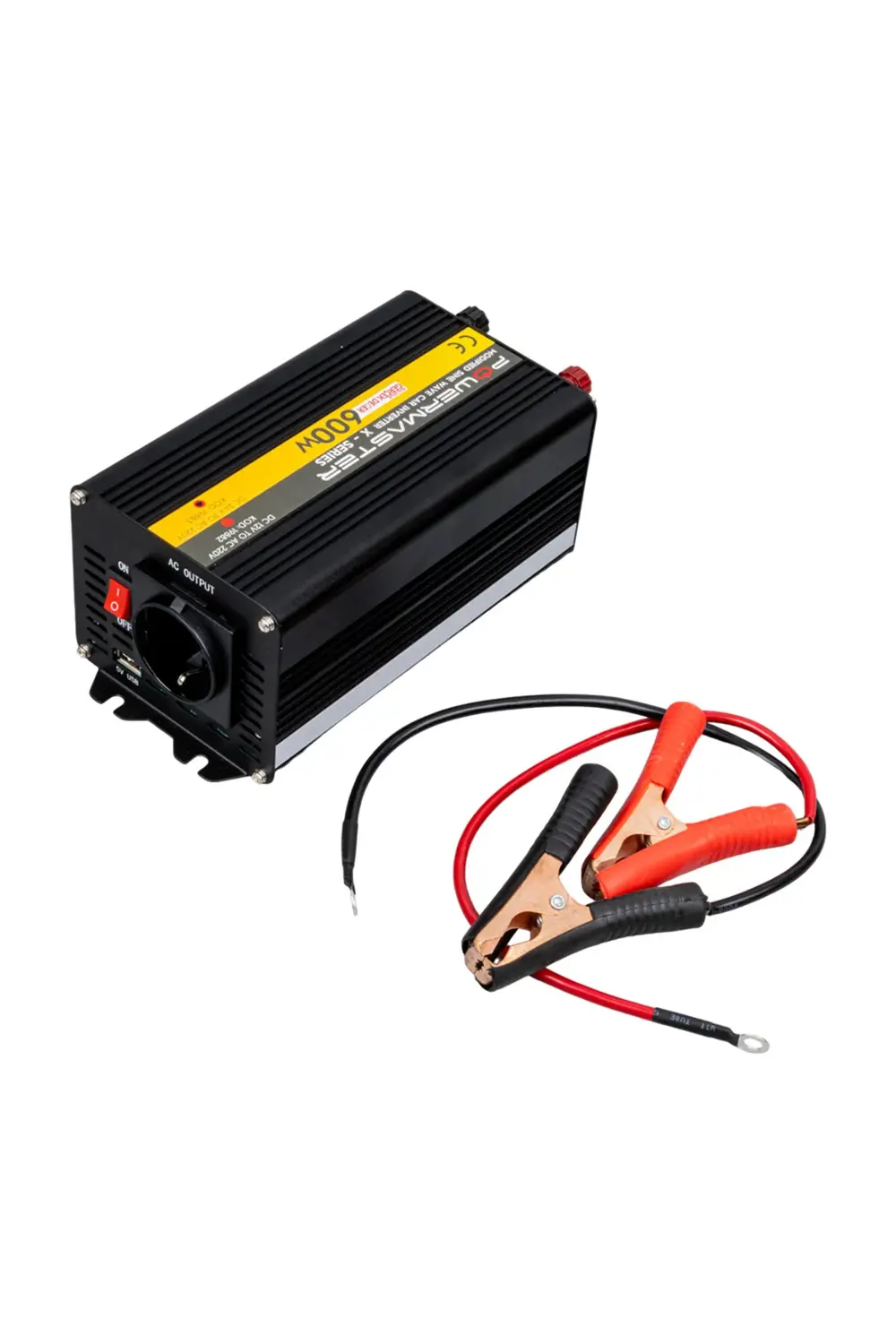 PWR600-24 TEK DİJİTAL EKRAN 24 VOLT - 600 WATT MODIFIED SINUS WAV