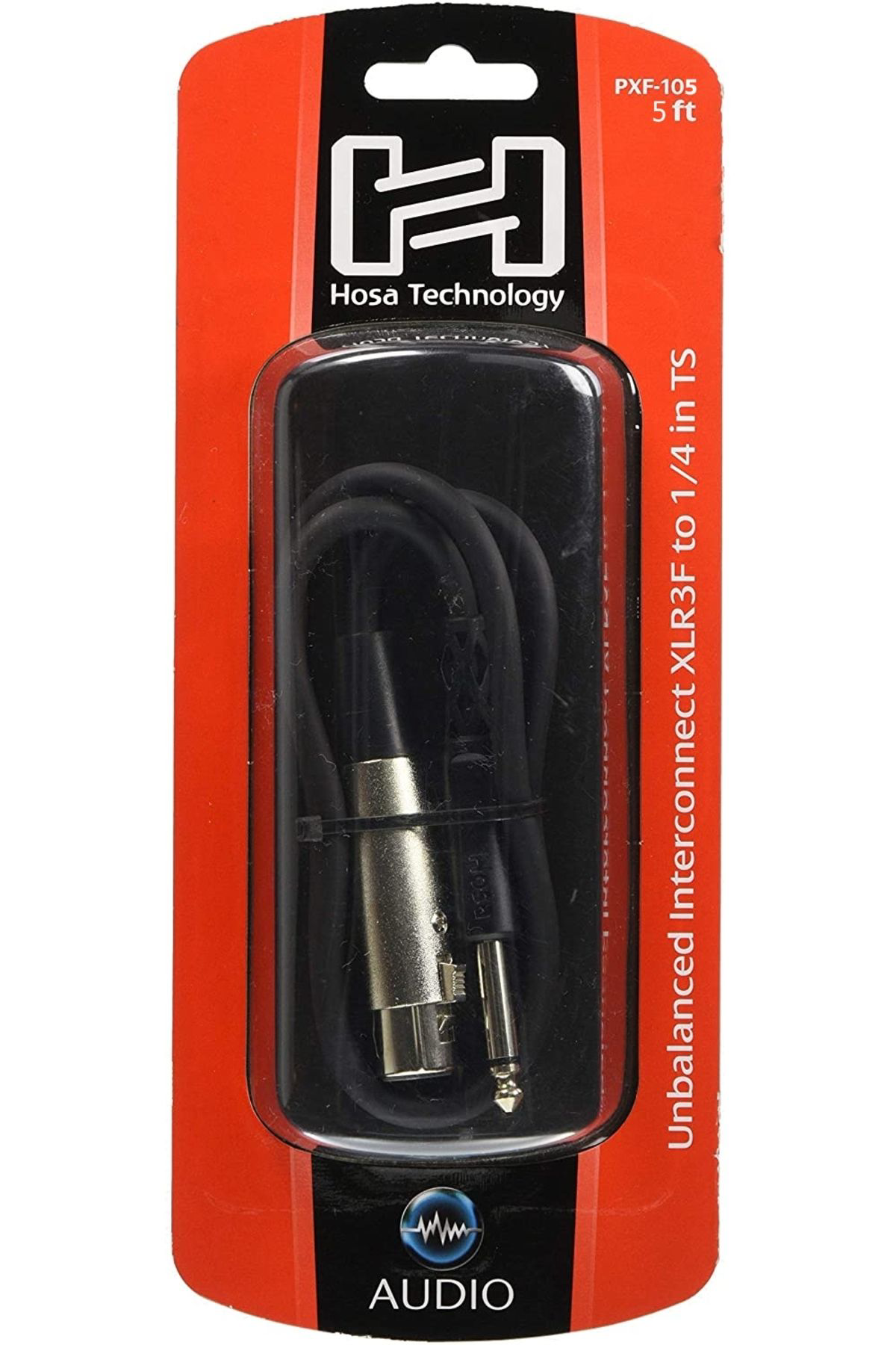 Hosa Pxf-105 Xlr (F) - 1/4 İnç Ts (M) Balanssiz Kablo 1.5 Mt.