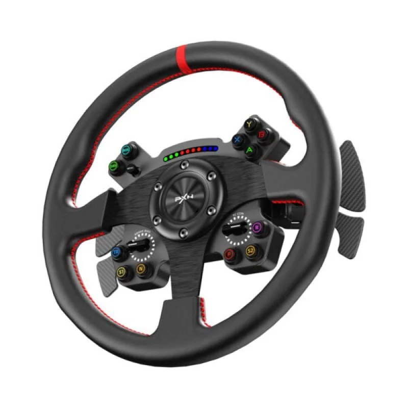PXN W CS R2 330mm Deri Yarış Direksiyonu PXN W CS R2 330mm Deri Yarış Direksiyonu