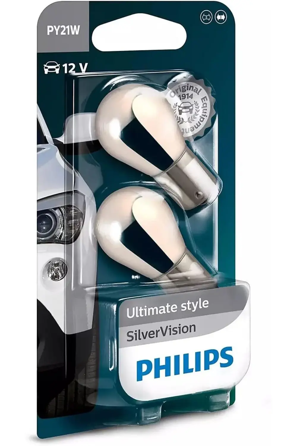 PY21W Chrome Diadem 12V 93 Turuncu Vision Ampul 2 ADET 1178367