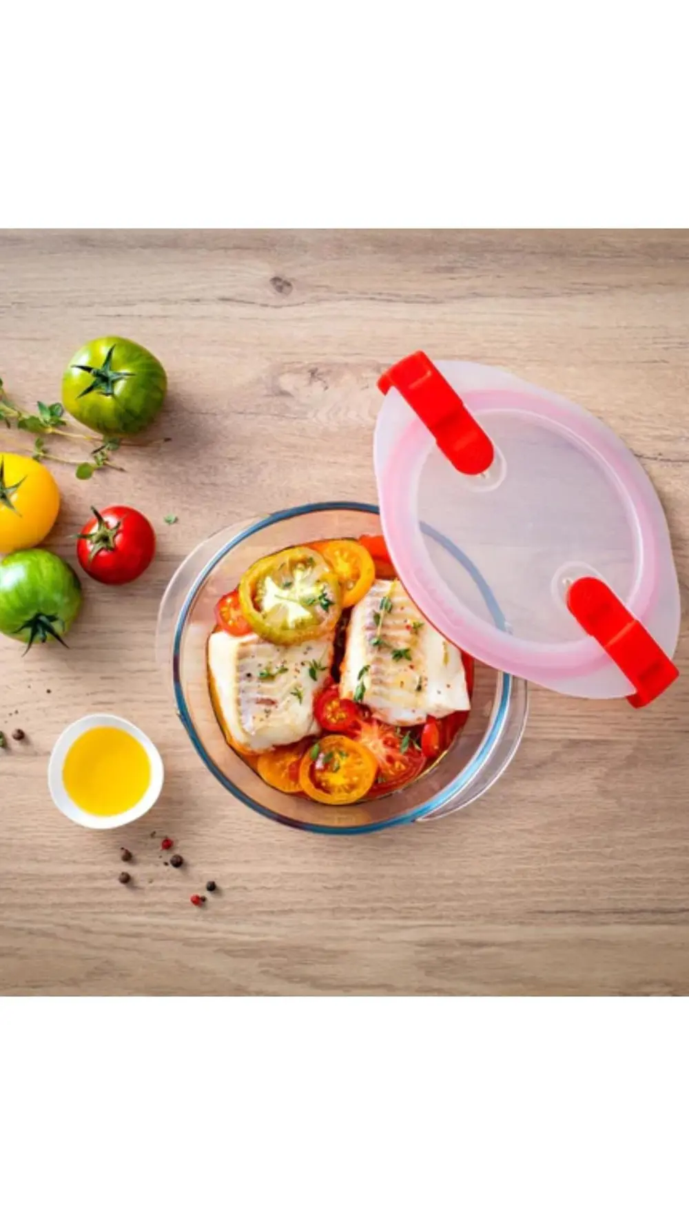 Pyrex 208PH00/7146 Yuvarlak Mikrodalga Saklama Kabı 2.3 Litre Pyrex 208PH00/7146 Yuvarlak Mikrodalga Saklama Kabı 2.3 Litre