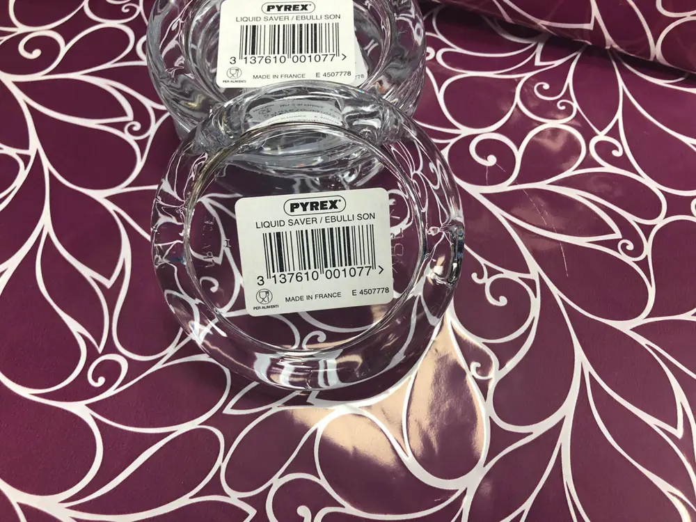 Pyrex Cam Süt Taşırmaz Taş Orjinal Made In France Süt Taşı