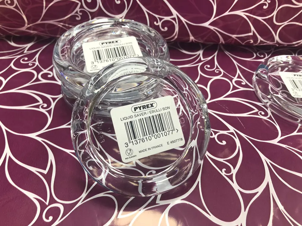 Pyrex Cam Süt Taşırmaz Taş Orjinal Made In France Süt Taşı