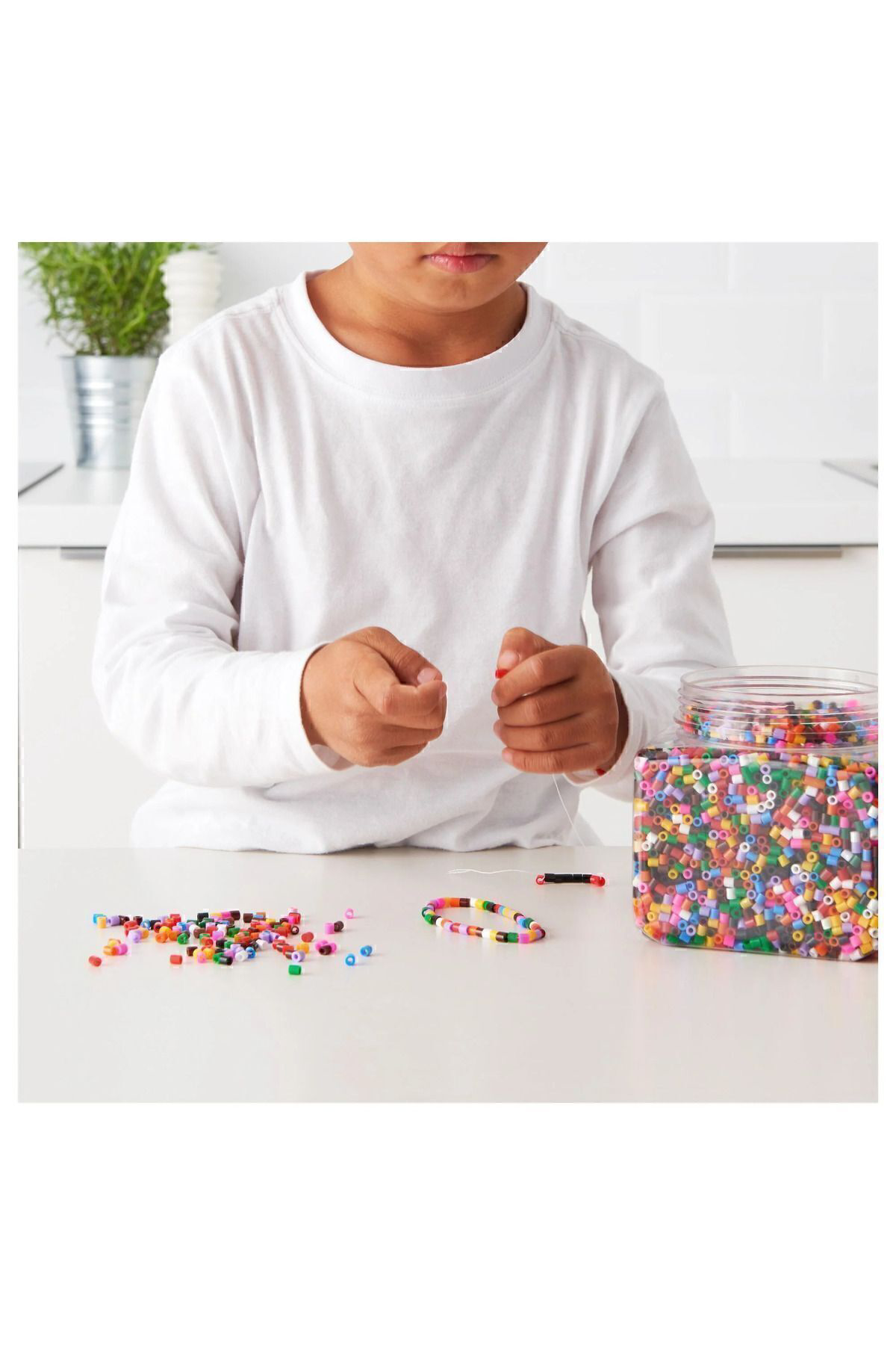 İkea Pyssla Boncuk Çeşitli Renkler (6 Yaş Üzeri Çocuklar İçin Daha Uyg