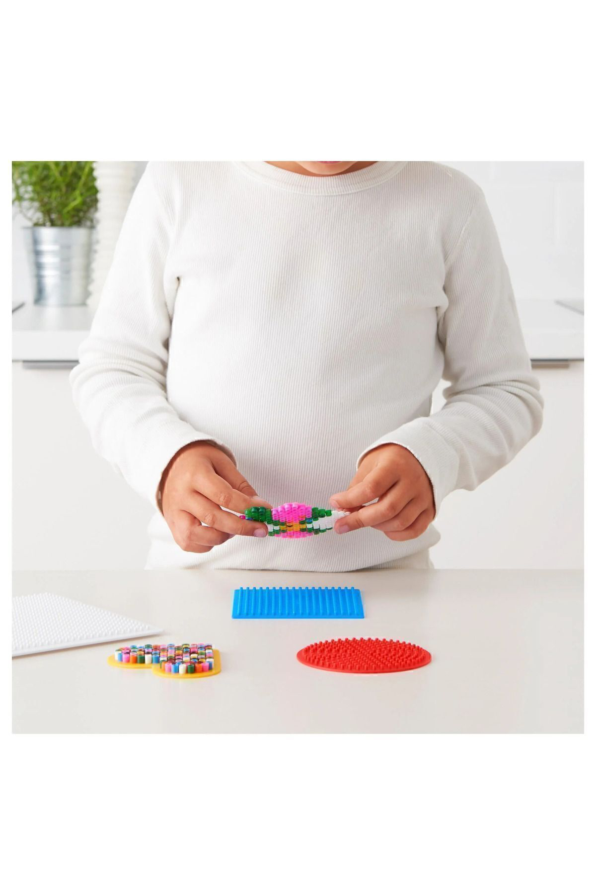 İkea Pyssla Boncuk Çeşitli Renkler (6 Yaş Üzeri Çocuklar İçin Daha Uyg