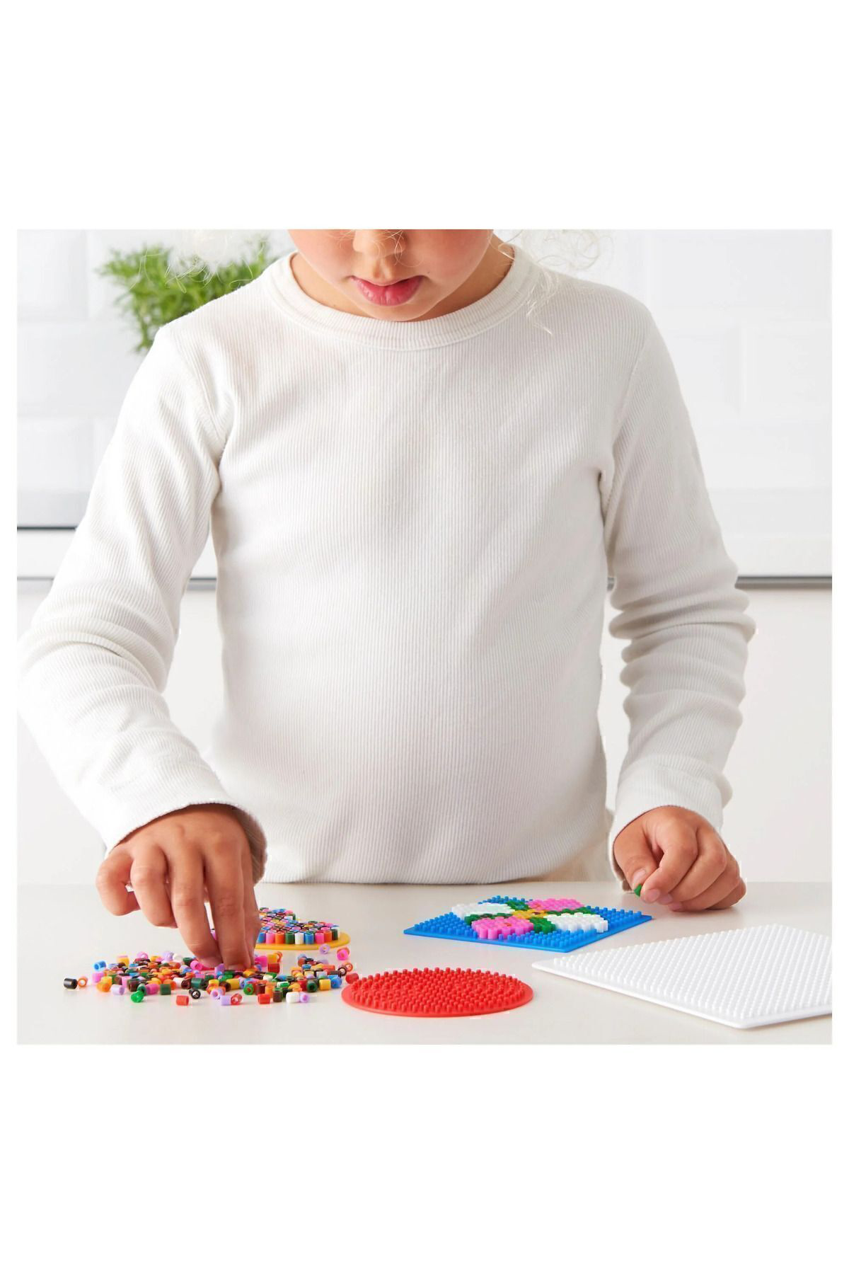 İkea Pyssla Boncuk Çeşitli Renkler (6 Yaş Üzeri Çocuklar İçin Daha Uyg